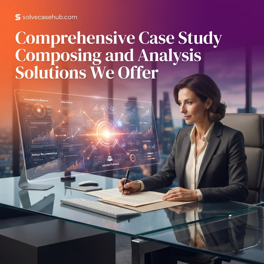 Comprehensive Case Study Composing and Analysis Solutions We Offer