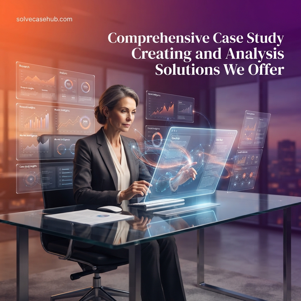 Comprehensive Case Study Creating and Analysis Solutions We Offer