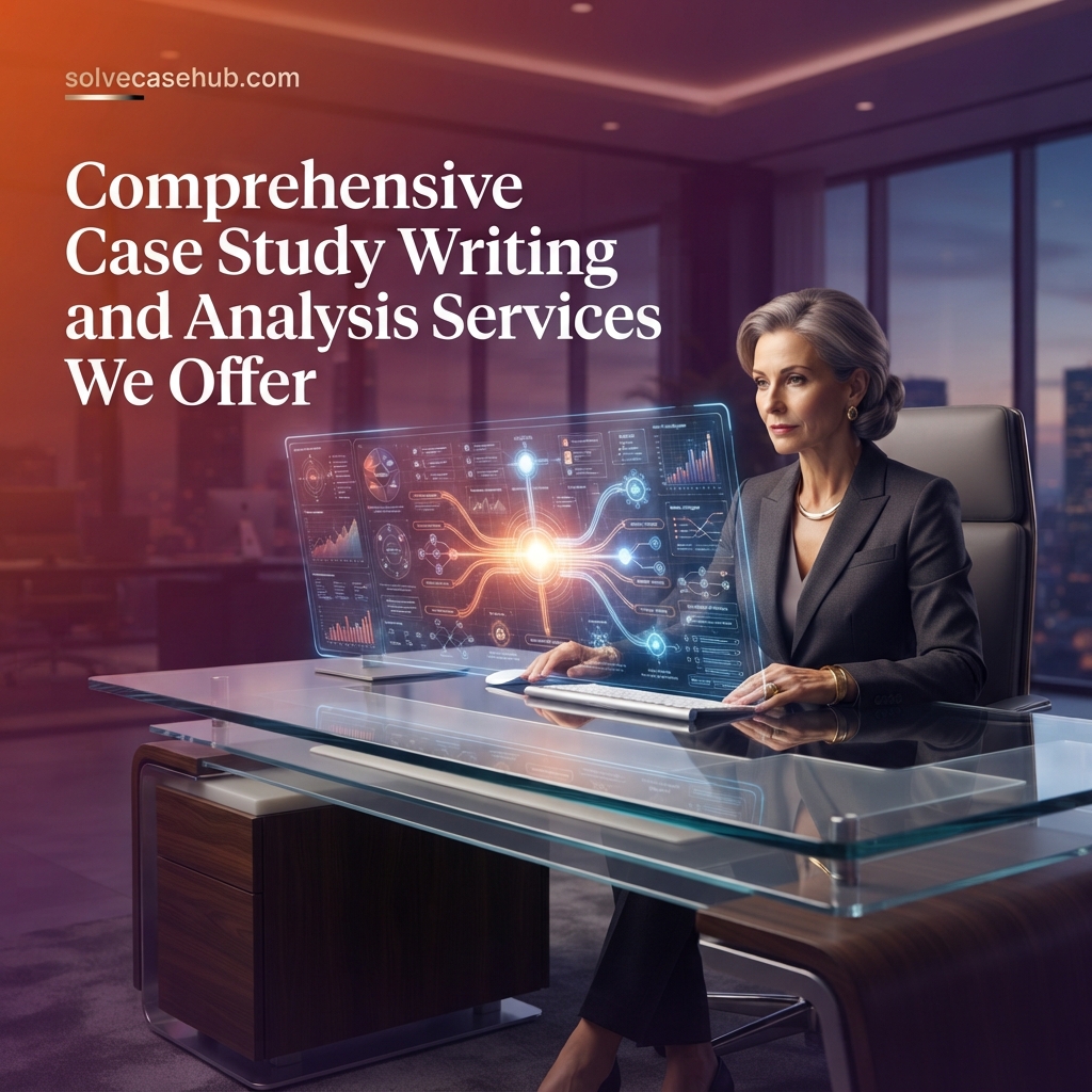 Comprehensive Case Study Writing and Analysis Services We Offer