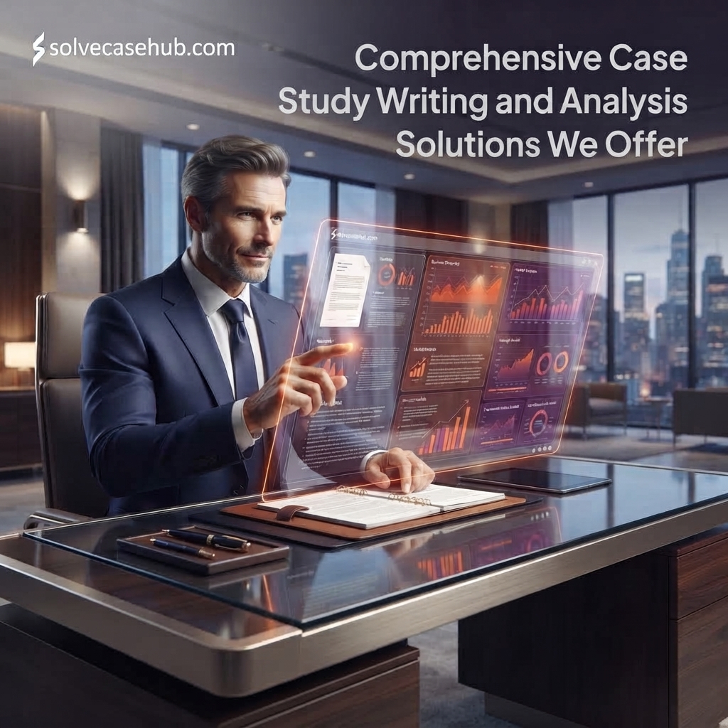 Comprehensive Case Study Writing and Analysis Solutions We Offer