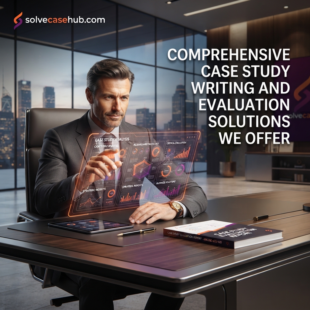 Comprehensive Case Study Writing and Evaluation Solutions We Offer