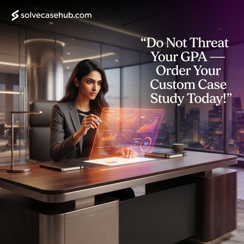 Do not Threat Your GPA-- Order Your Custom Case Study Today!