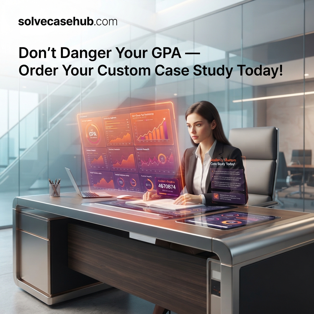 Don't Danger Your GPA-- Order Your Custom Case Study Today!