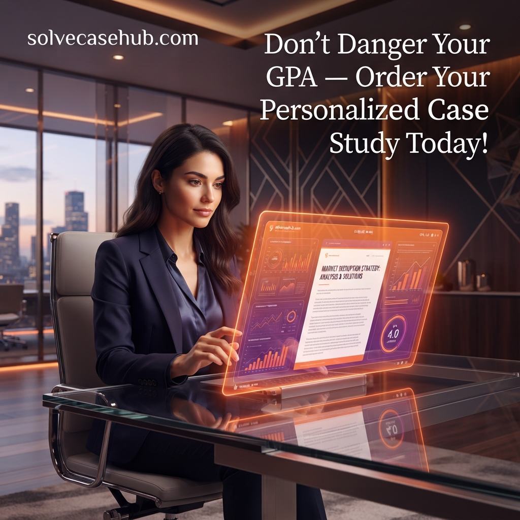 Don't Danger Your GPA-- Order Your Personalized Case Study Today!