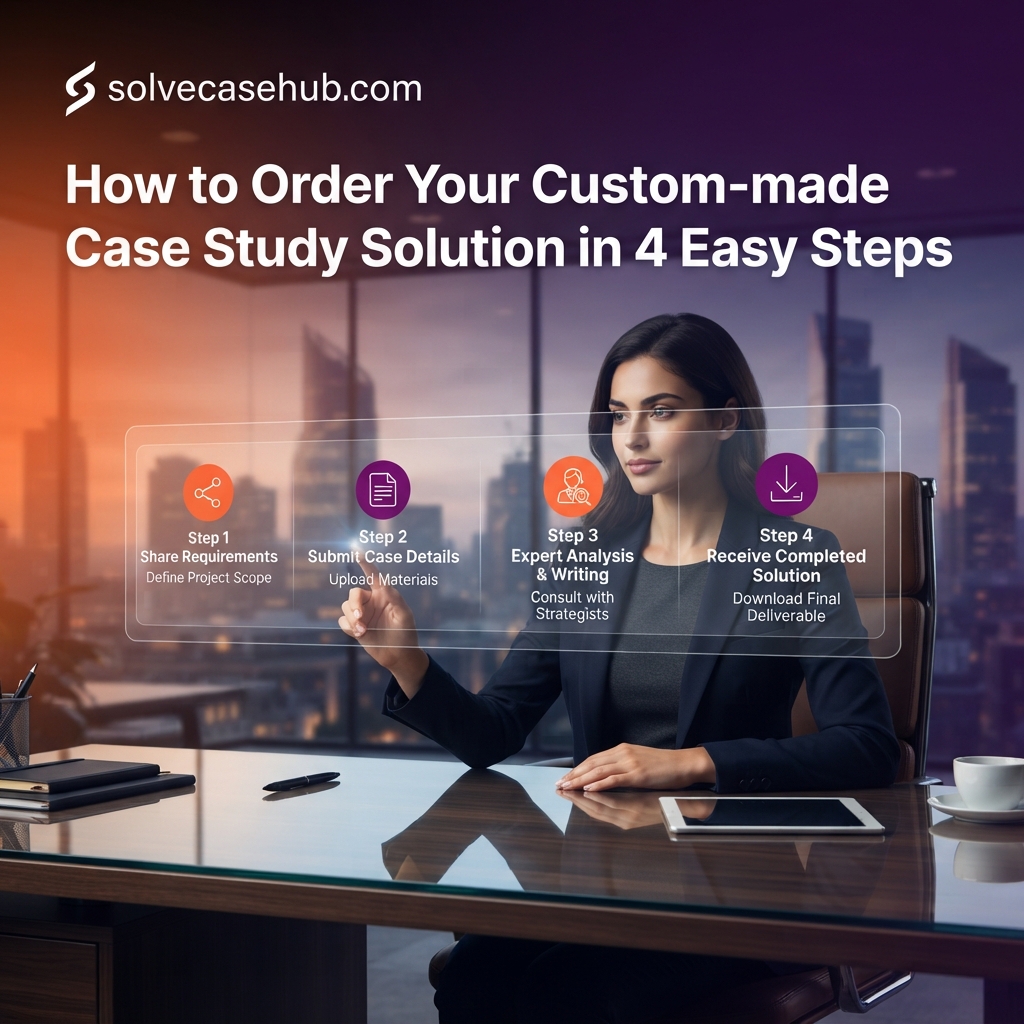 How to Order Your Custom-made Case Study Solution in 4 Easy Steps
