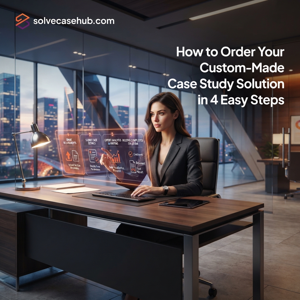 How to Order Your Custom-made Case Study Solution in 4 Easy Steps