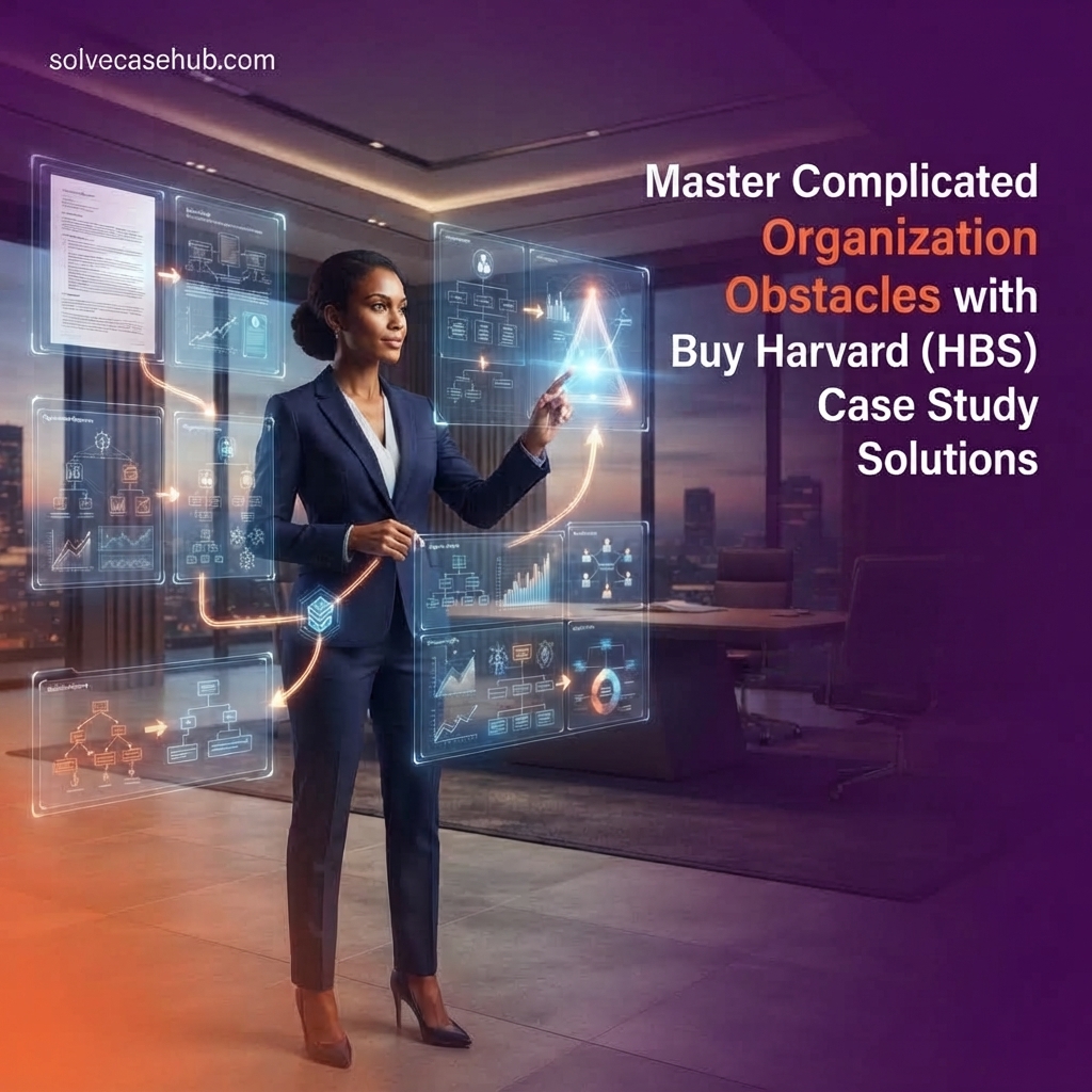 Master Complicated Organization Obstacles with Buy Harvard (HBS) Case Study Solutions