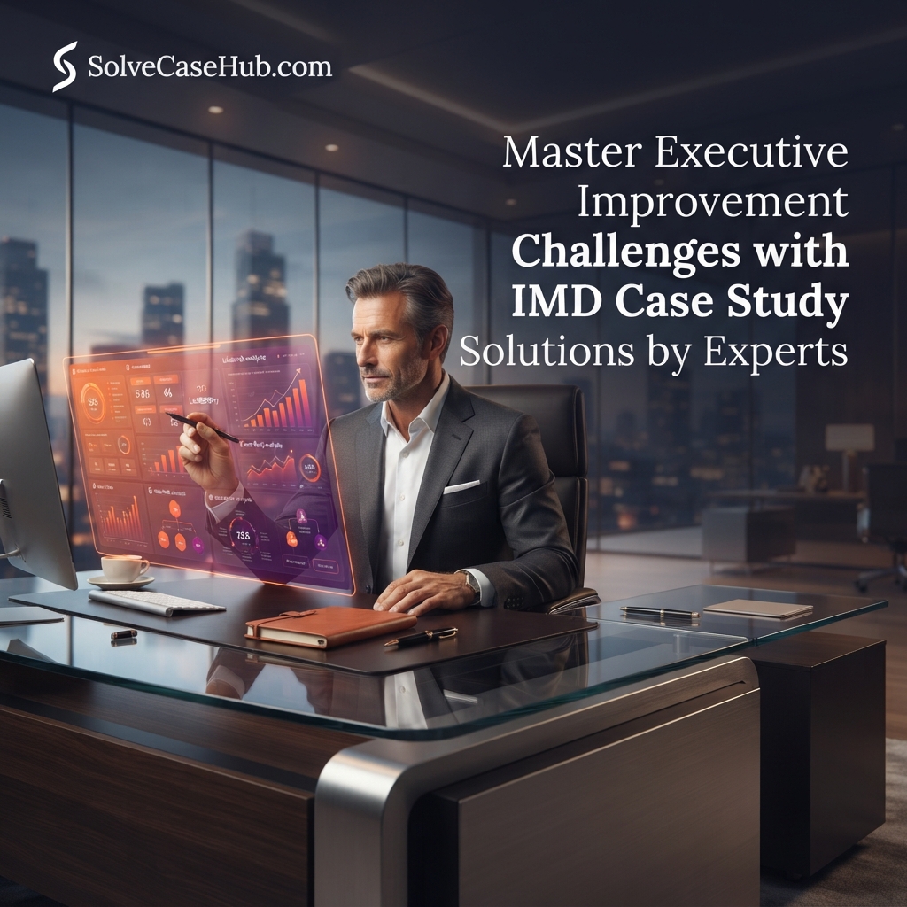 Master Exec Improvement Difficulties with IMD Case Study Solutions by Experts