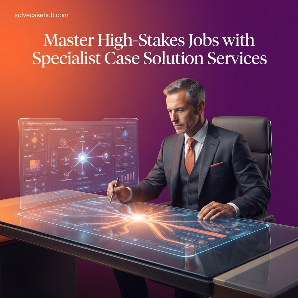 Master High-Stakes Jobs with Specialist Case Solution Services