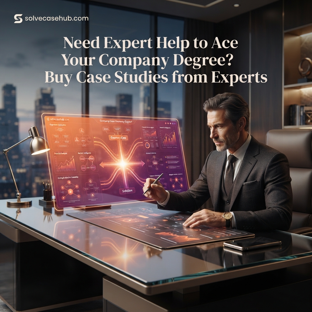 Need Expert Help to Ace Your Company Degree? Buy Case Studies from Experts