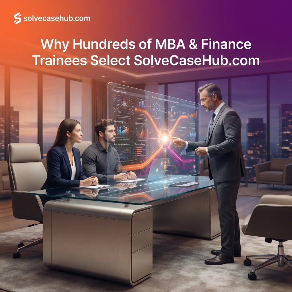 Why Hundreds of MBA & Finance Trainees Select SolveCaseHub.com