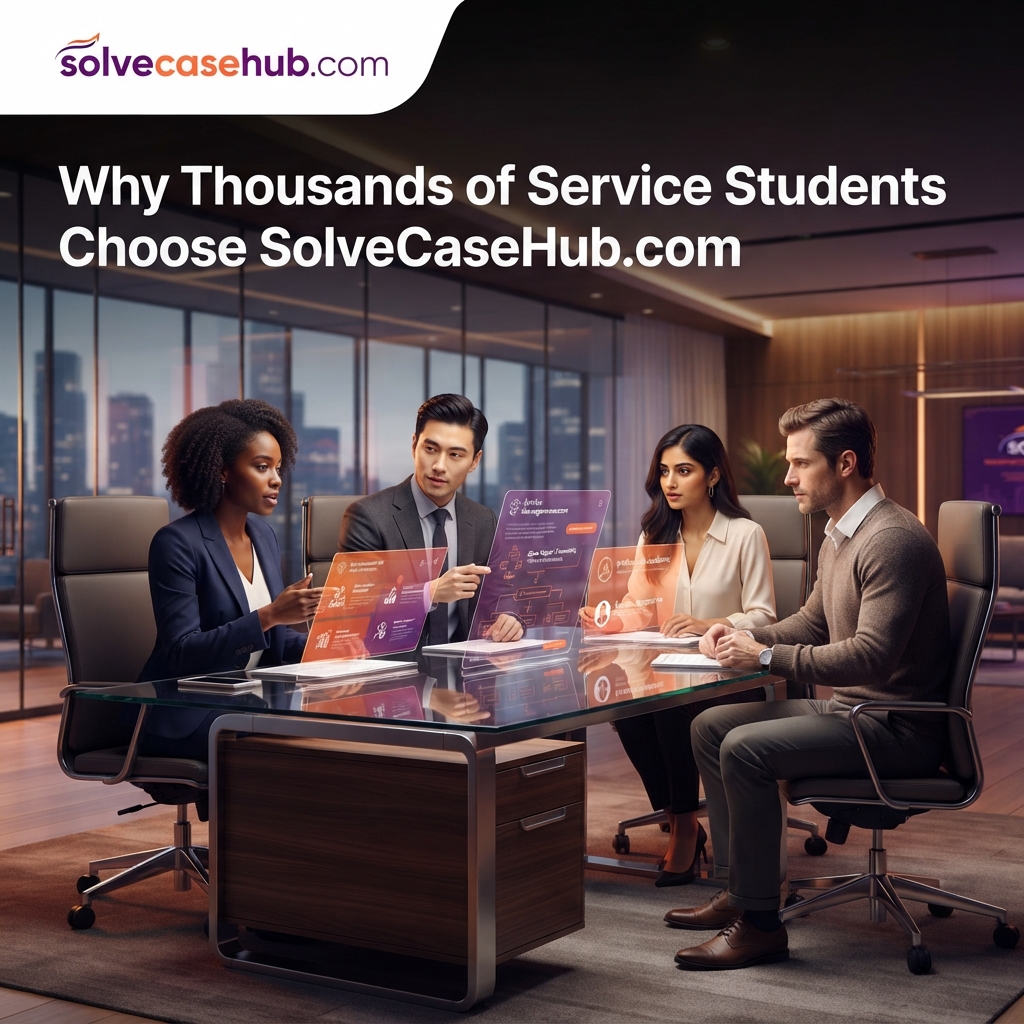 Why Thousands of Service Students Choose SolveCaseHub.com